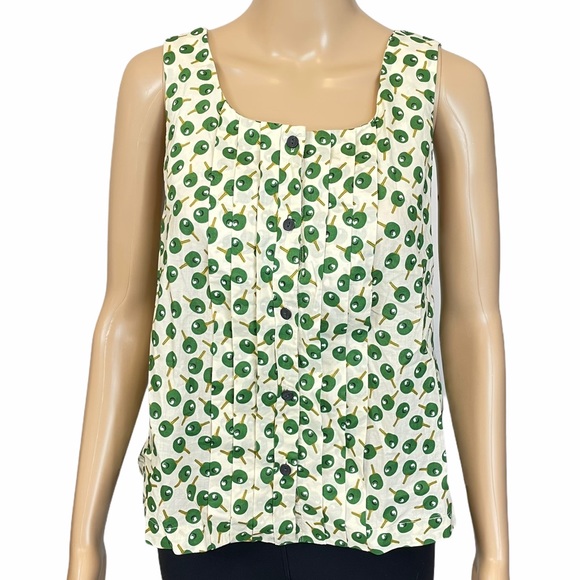 Anthropologie Tops - ANTHROPOLOGIE POSTMARK Ping-Pong Paddle Olea Tank